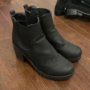 Nasty Gal Black Booties